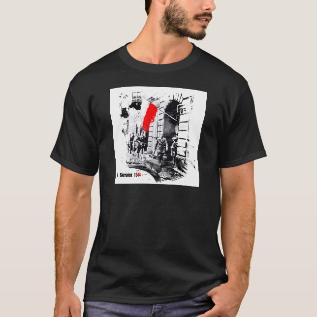 Warsaw uppror 1944 Polen Tee (Framsida)