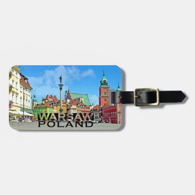 Warszawa Bagagebricka (Horisontell Framsida)