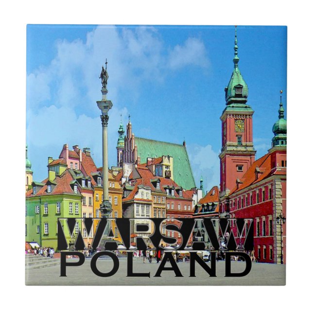 Warszawa Kakelplatta (Framsidan)