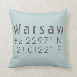 Warszawa Latitude Longitud Kudde