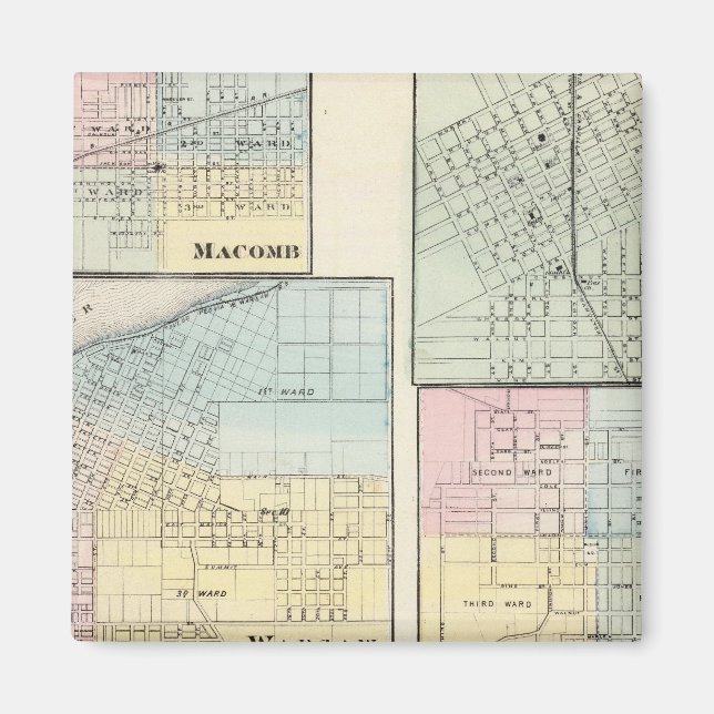 Warszawa, Macomb, Marshall, Kanton Magnet (Framsidan)