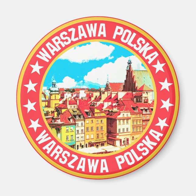 Warszawa Magnet (Framsidan)
