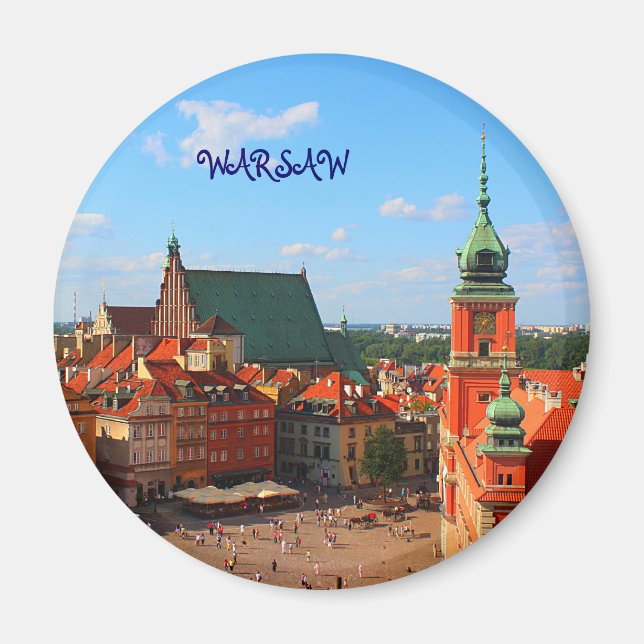 Warszawa Magnet (Framsidan)