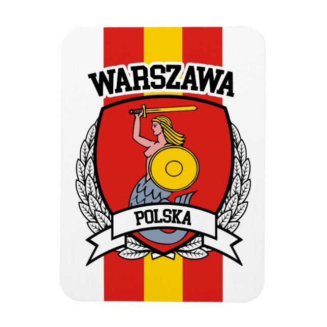 Warszawa Magnet (Vertikal)