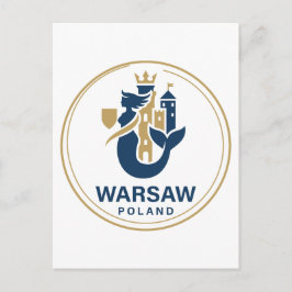 Warszawa Polen Europa Vykort