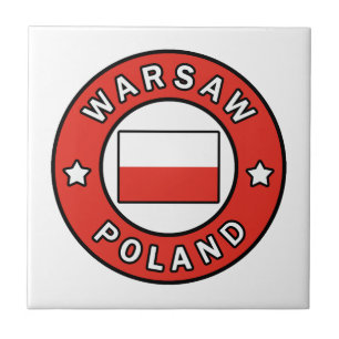 Warszawa Polen Kakelplatta