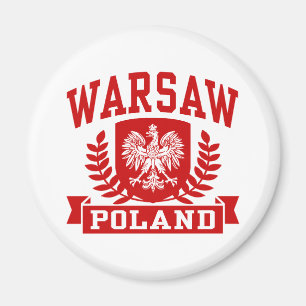 Warszawa Polen Magnet