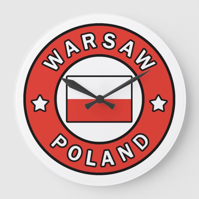 Warszawa Polen Stor Klocka (Framsida)