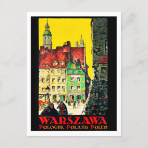 Warszawa - Polen Vykort
