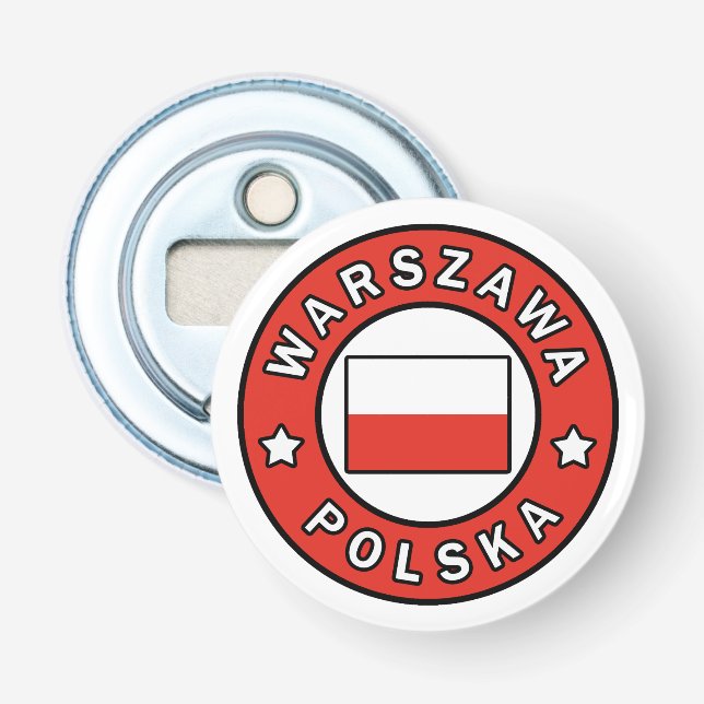 Warszawa Polska Flasköppnare (Framsidan)
