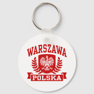 Warszawa Polska Nyckelring