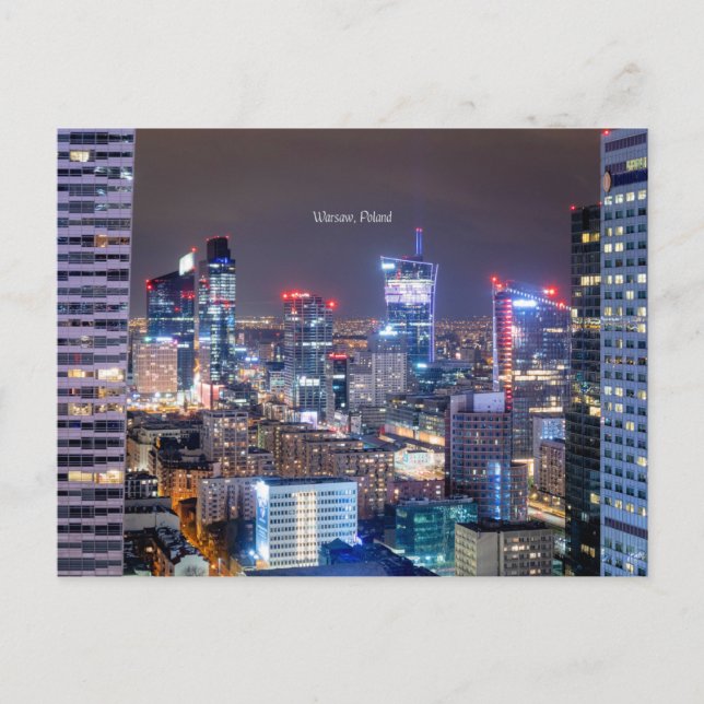 Warszawa, Polskyline Vykort (Framsida)