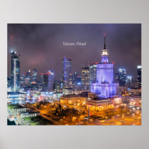 Warszawa, Polskylinfotografi, Poster