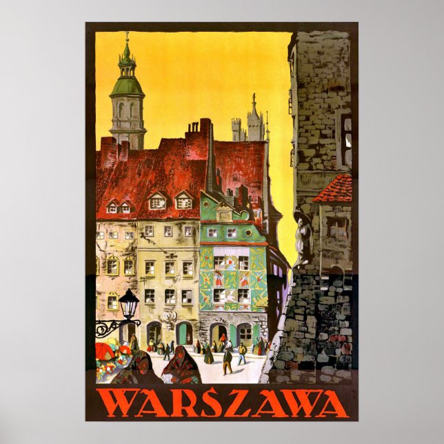 Warszawa Poster (Framsidan)