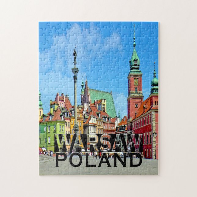 Warszawa Pussel (Vertikal)