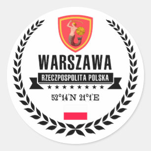 Warszawa Runt Klistermärke