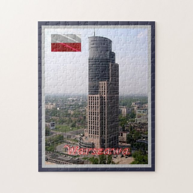 Warszawa - Trade Torn - Polen - Pussel (Vertikal)