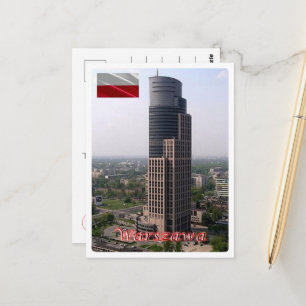 Warszawa - Trade Tower - Polen - Vykort
