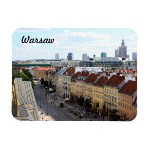 Warszawa View Magnet