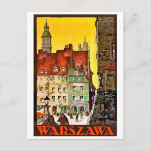 Warszawa Vykort