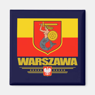 Warszawa (Warszawa) Polen Magnet