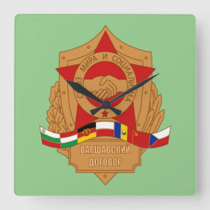 Warszawapakten, Sovjetunionen, den socialdemokrati Fyrkantig Klocka
