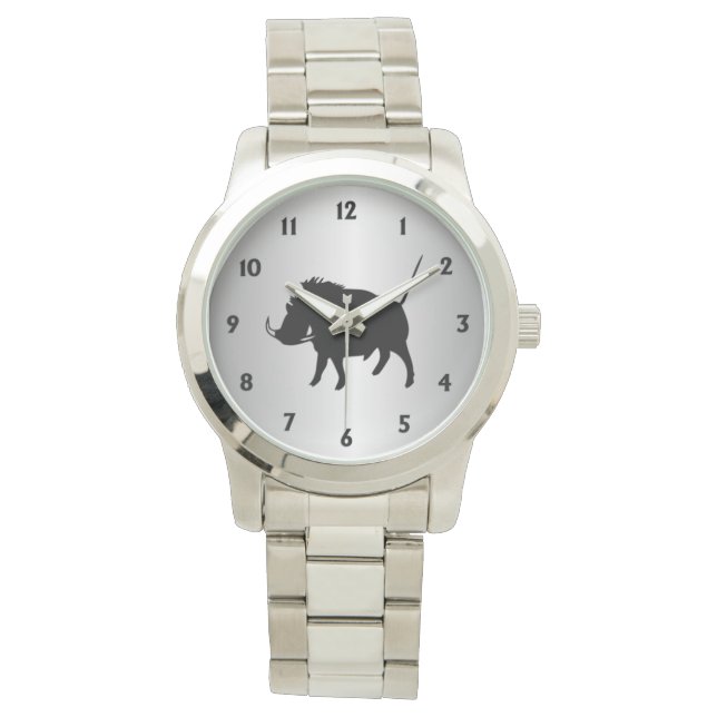 Wart Hog Watch Armbandsur (Framsida)