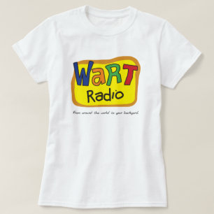 WART Radio Fictional Retro Station T-shirt