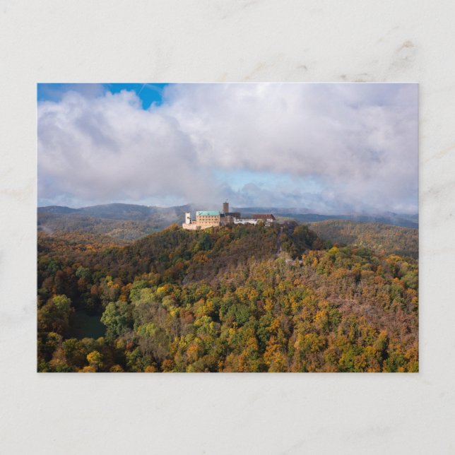 Wartburg in Thüringen Postkarte Vykort (Framsida)