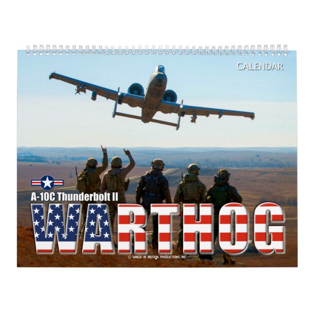 WARTHOG - A-10C Thunderbolt II Kalender (Omslag)