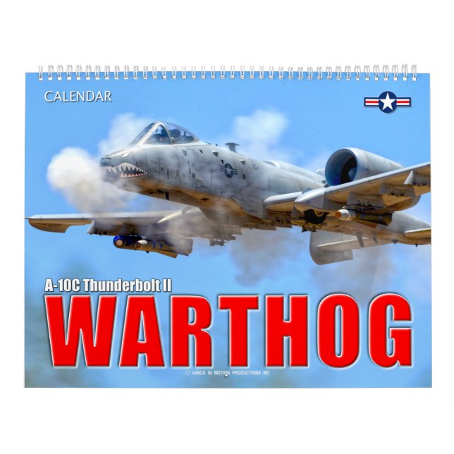 WARTHOG - A-10C Thunderbolt II Kalender (Omslag)