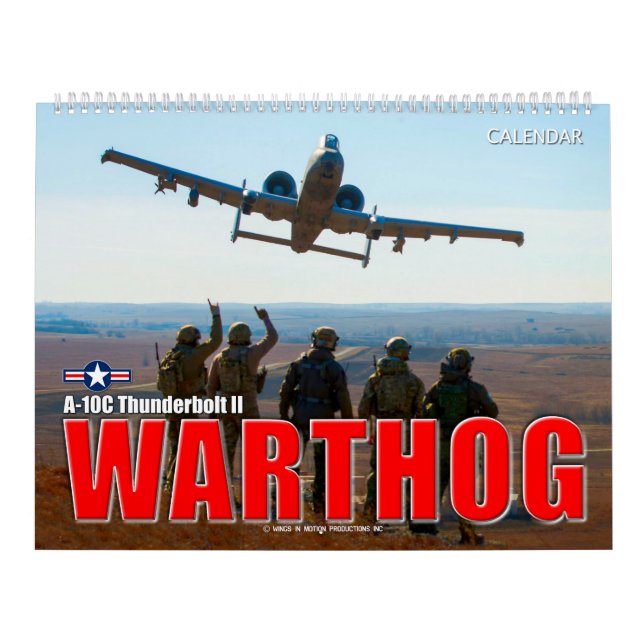 WARTHOG - A-10C Thunderbolt II Kalender (Omslag)