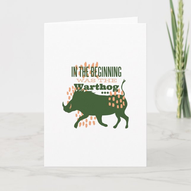 Warthog Kort (Framsida)
