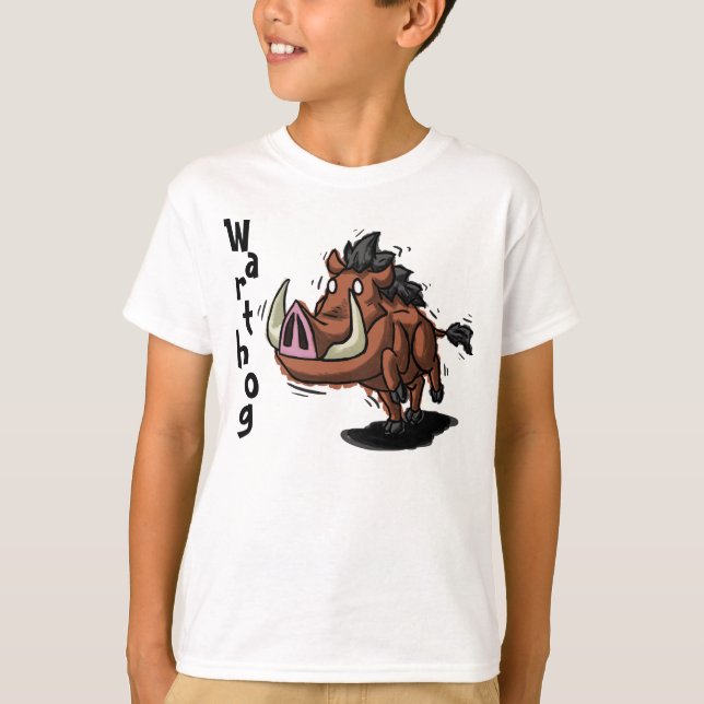 Warthog lurar skjortan t-shirt (Framsida)