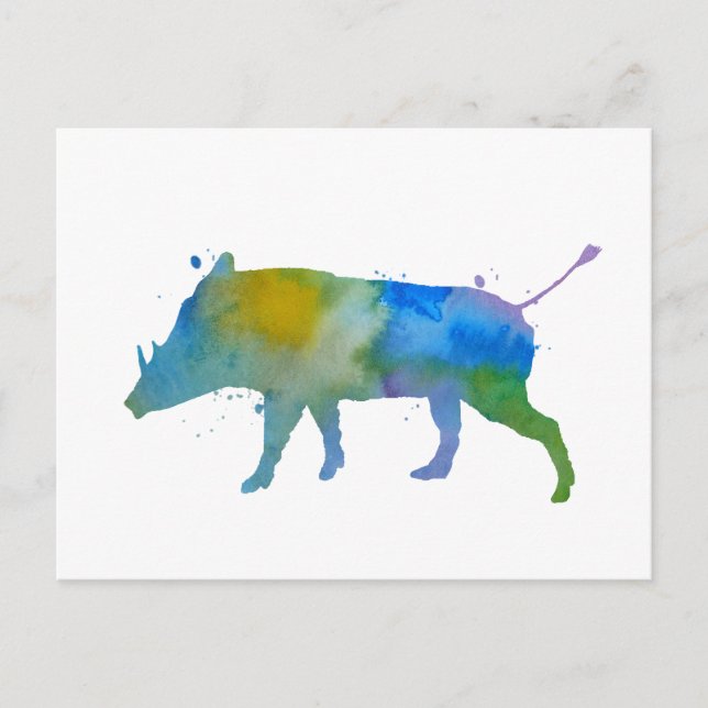 Warthog Vykort (Framsida)
