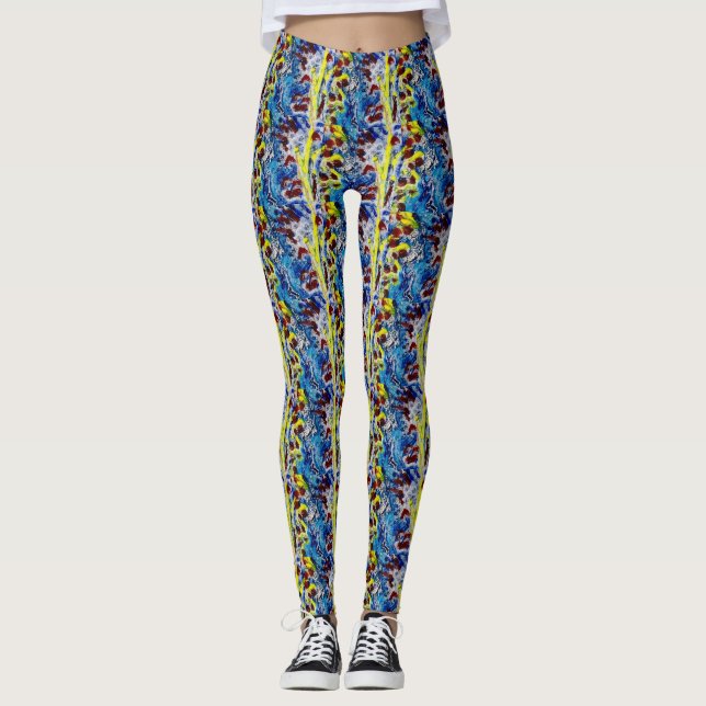 Wartry damasker leggings (Framsida)