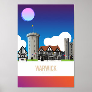 Warwick England Poster