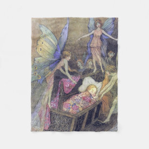 Warwick Goble för andebabyvaggvisa konst Fleecefilt