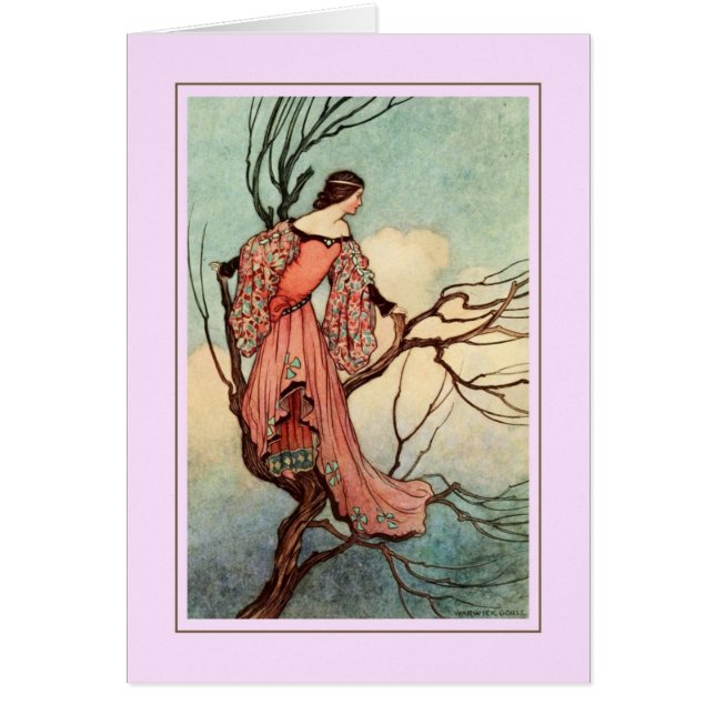 Warwick Goble Hälsningskort (Framsidan)