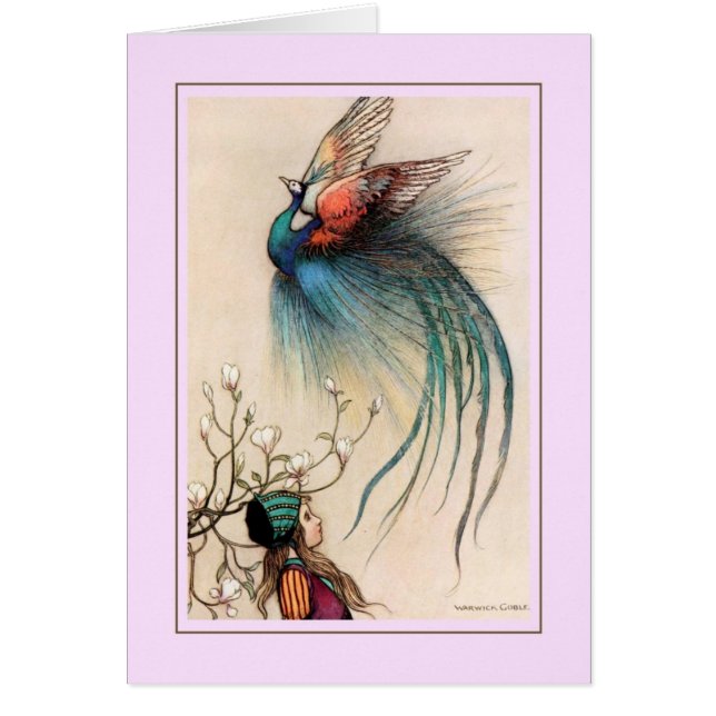 Warwick Goble Hälsningskort (Framsidan)