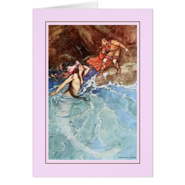 Warwick Goble Hälsningskort (Framsidan)