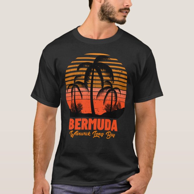 Warwick Long Bay Bermuda T Shirt (Framsida)