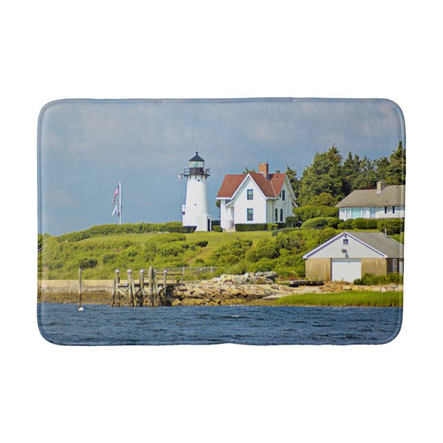 Warwick Nacke fyr, Rhode island Bath Mat Badrumsmatta (Framsidan)