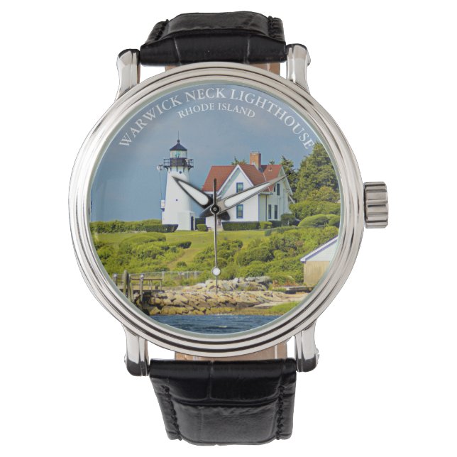 Warwick Nacke fyr, Rhode island eWatch Armbandsur (Framsida)
