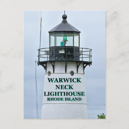 Warwick Nacke fyr, Rhode island vykort