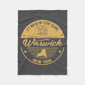 Warwick New York Its Where My Story Begins  Fleecefilt