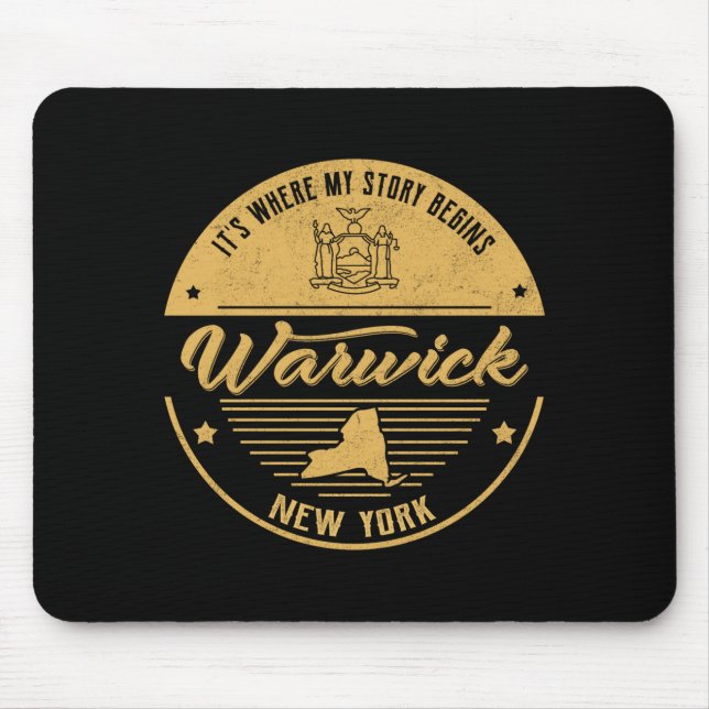 Warwick New York Its Where My Story Begins  Musmatta (Framsidan)