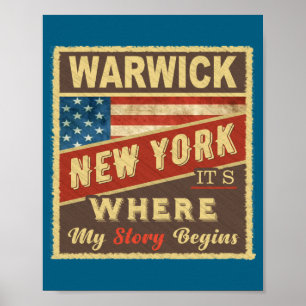 Warwick Ny Det är där min berättelse börjar Poster