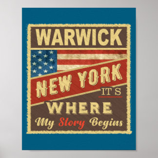Warwick Ny Det är där min berättelse börjar  Poster