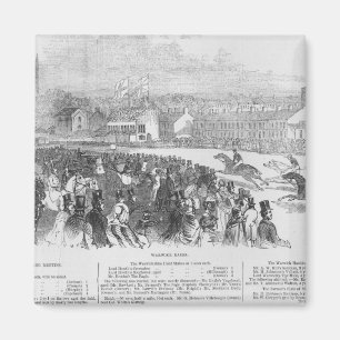 Warwick tävlingar, från 'den illustrerade London Magnet